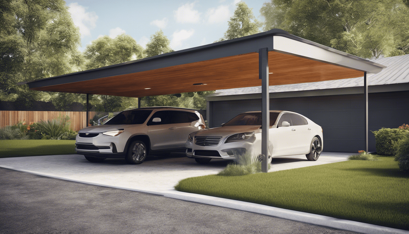 découvrez des idées inspirantes pour concevoir un carport moderne et esthétique qui allie fonctionnalité et style. transformez votre espace extérieur avec des designs innovants et élégants, parfaits pour protéger votre véhicule tout en embellissant votre propriété.